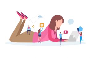 Social Media Illustration