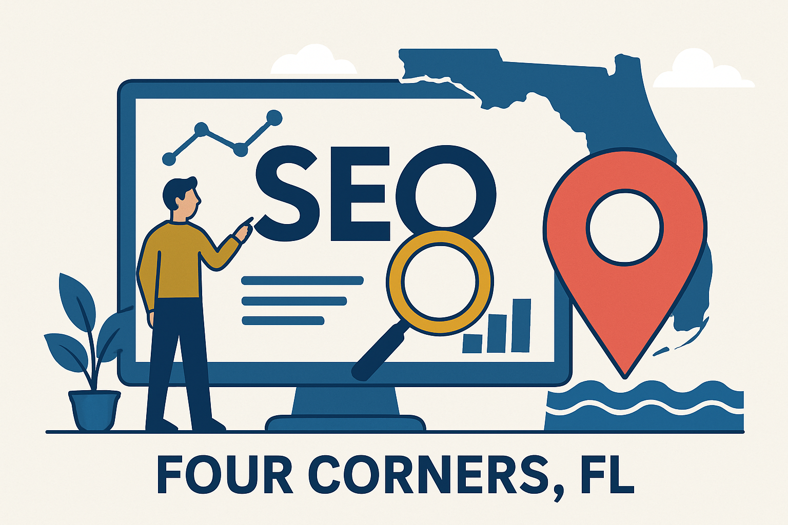 SEO services in Four Corners, FL